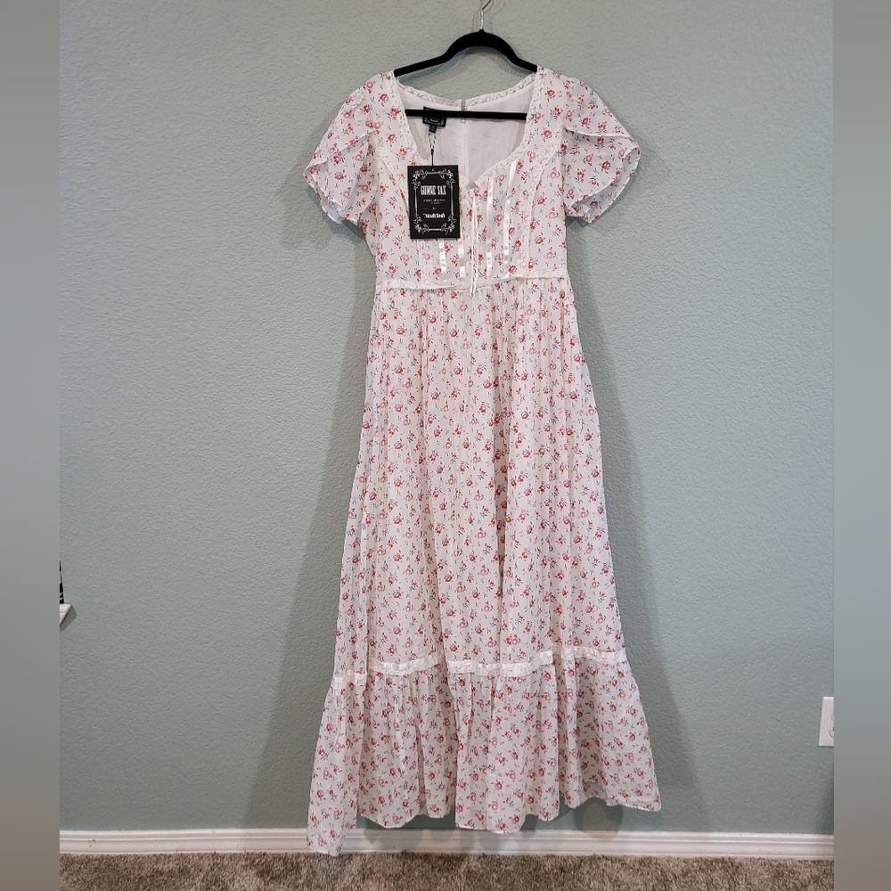 Modcloth Gunne Sax Pure Poetry Maxi Dress
